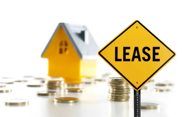 Photo of lease sign