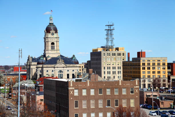 istock Evansville, Indiana Skyline 641448970
