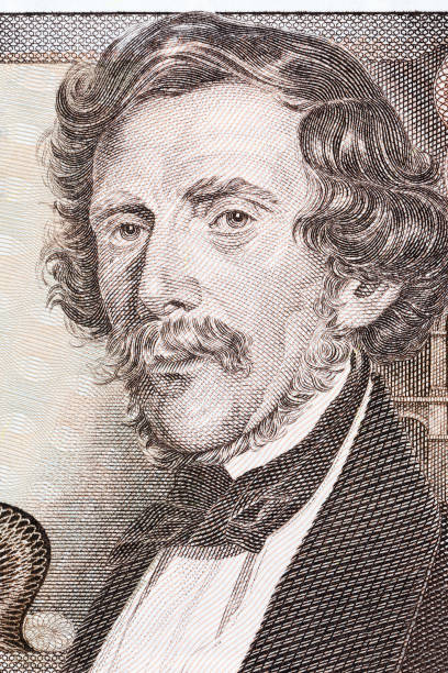 istock Carl Ritter von Ghega portrait from Austrian money 641449254