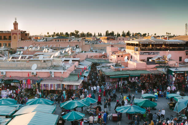 istock Marrakech -  Djemaa El Fna Square 641451676