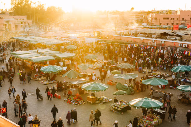 istock Marrakech -  Djemaa El Fna Square 641451720