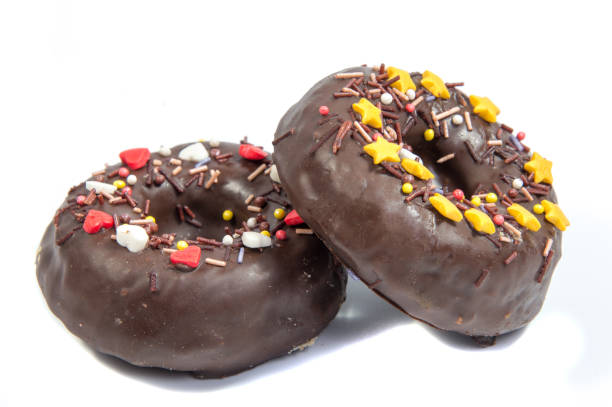 istock doughnut or donut isolated on white background cutout 641455158