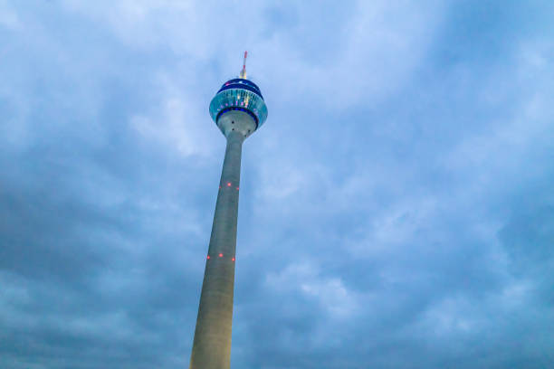 istock The Rhinetower in Duesseldorf 641455776