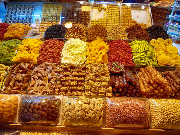istock Dried fruits and nuts 641465212