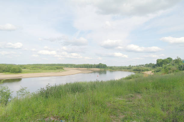 istock Sysola Vychegda River, summer afternoon, Syktyvkar region 641468426