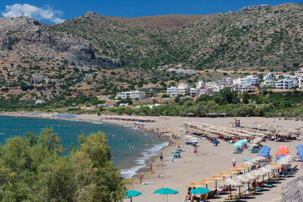 istock Paleochora beach in Crete. Greece. Lybian sea 641476574