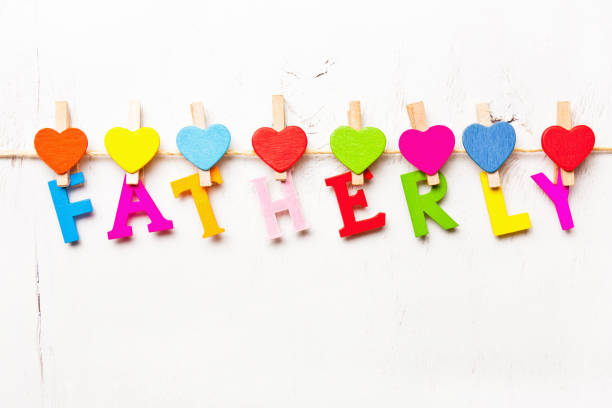 istock Word fatherly of colorful letters 641480982