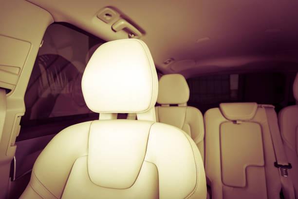 istock Part of  leather car seat details 641487038