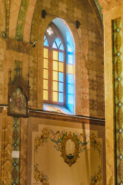 istock Riobamba Church Interior View 641500786