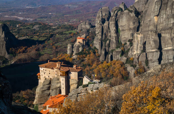 istock The Meteora area is on UNESCO World Heritage since 1988 641500916