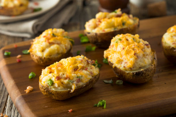 istock Homemade Twice Baked Potatoes 641501160