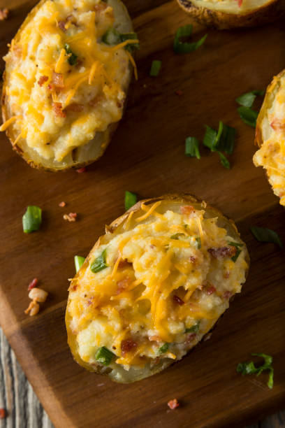 istock Homemade Twice Baked Potatoes 641501466