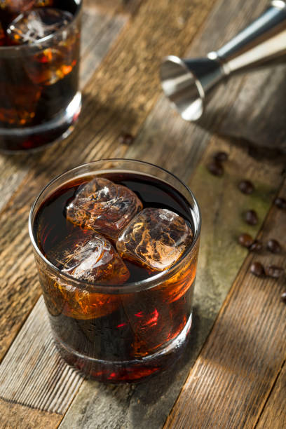 istock Alcoholic Boozy Black Russian Cocktail 641501804