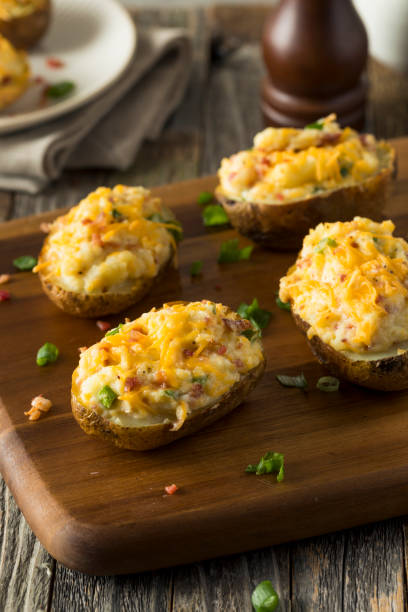 istock Homemade Twice Baked Potatoes 641502292