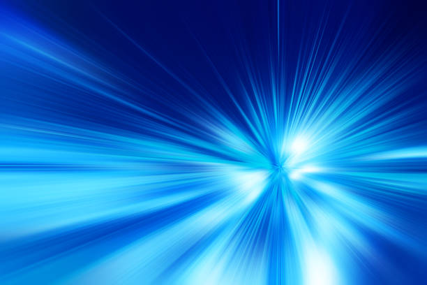 istock Abstract image of speed motion in the tunnel. 641504296