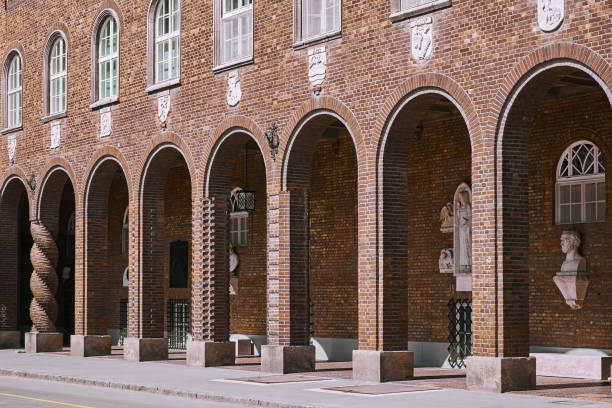 istock Archway of Brick Building 641504486