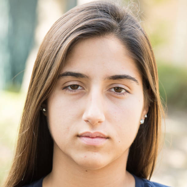 istock Young woman with brown hair 641508208