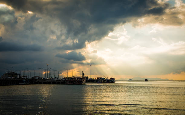 istock Scenery at seaport in Koh Samui, Thailand 641510710