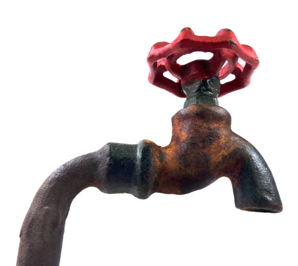istock Isolated Vintage Tap Faucet 641512058