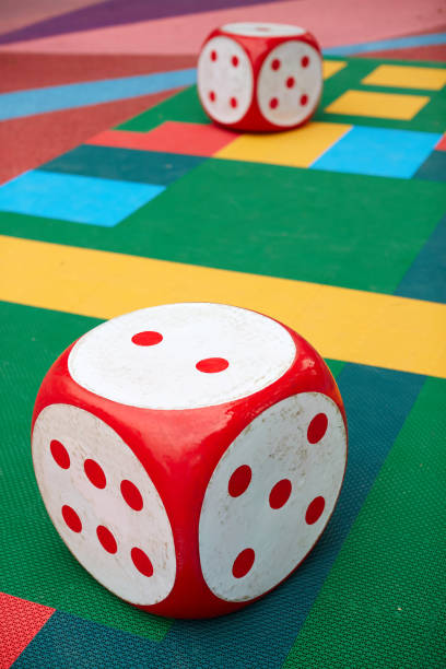istock The big dice are in the background 641513154