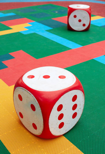 istock The big dice are in the background 641513162