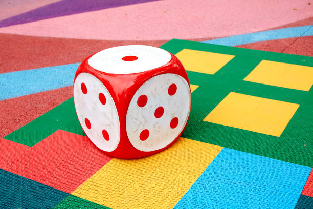 istock The big dice are in the background 641513168