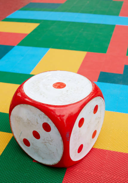 istock The big dice are in the background 641513172