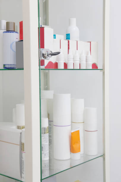 istock The bottles with shampoo and other perfume 641523890