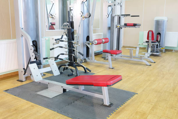 istock Interior of a fitness hall 641529510