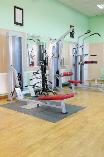 istock Interior of a fitness hall 641529532