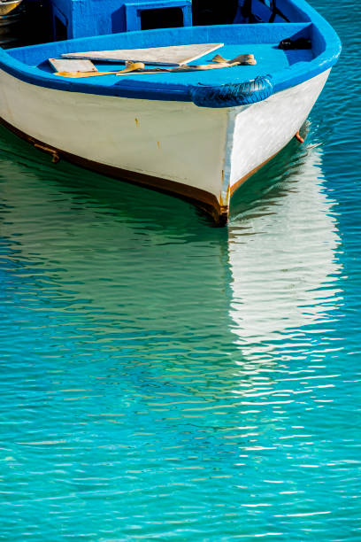 istock Rusty wooden fisherman boat 641532292