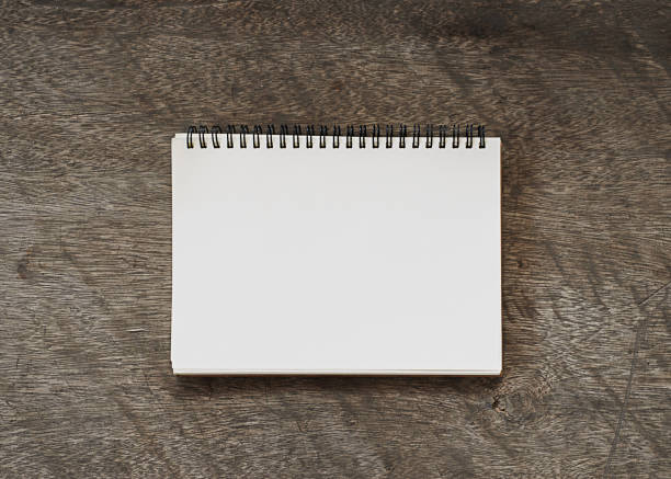 istock book notes blank page on wooden backgrounds above 641544682