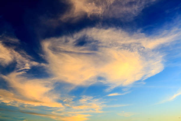 istock Beautiful atmosphere sky at sunset. 641544912