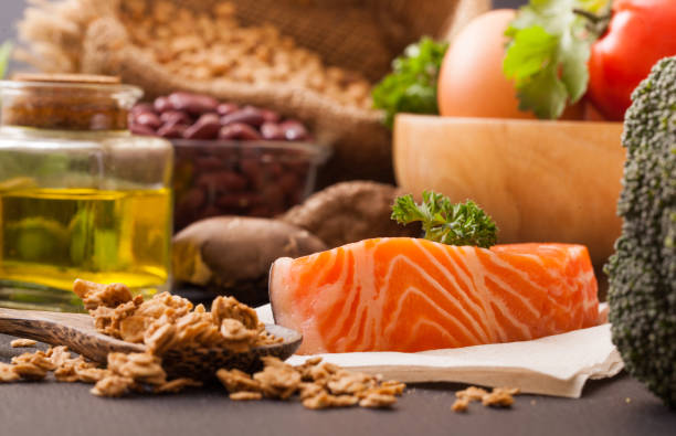 istock Variety of food 641545096
