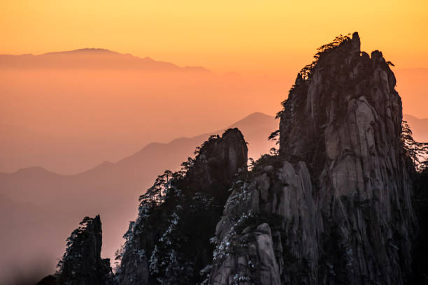 Mountain Huangshan, Anhui, China.