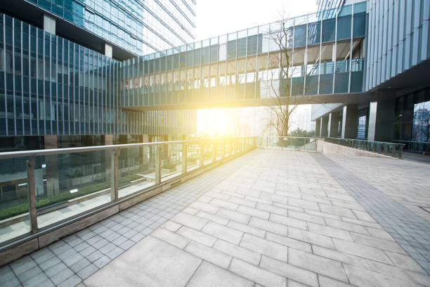 istock Windows of Skyscraper Business Office 641557864