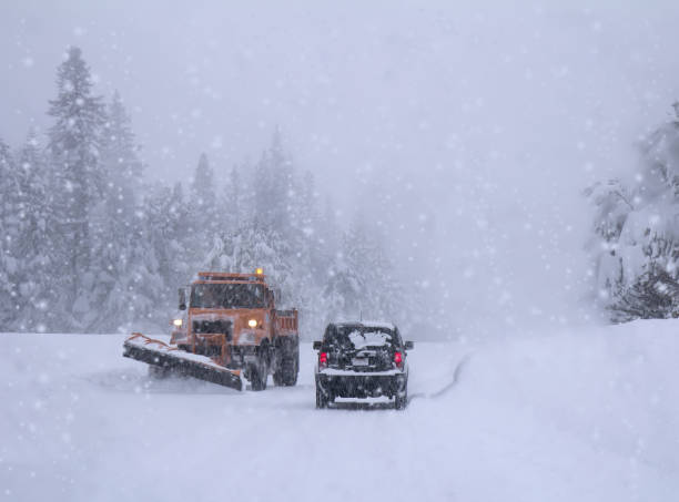 istock Winter road. Heavy snow. 641558984