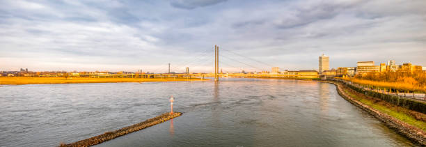 istock Skyline of Duesseldorf in Germany 641559064