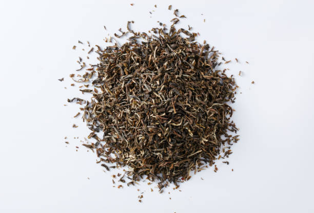 istock Tea on a white background, European-style tea 641560900