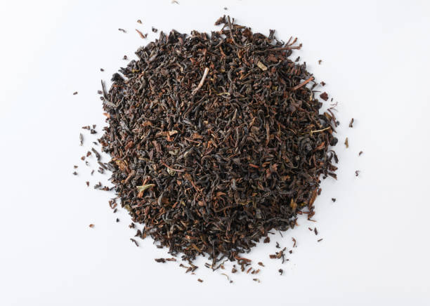 istock Tea on a white background, European-style tea 641560910