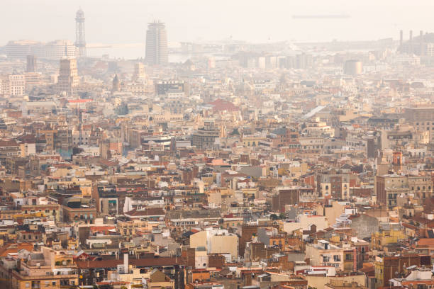 istock Cityscape of Barcelona 641567366