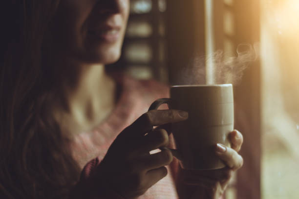 istock Happy and comfortable at home in the morning 641567850