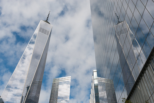New York Skyscraper Reflection.