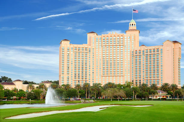 JW Marriott Orlando Grande Lakes hotel en Orlando, Florida - foto de stock