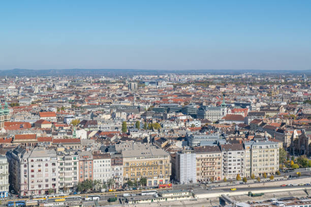 istock Aerial view on Budapest city 641579264