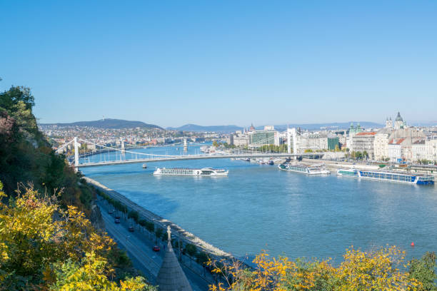 istock View of the Danube river with bastion and bridge in Budapest 641579338