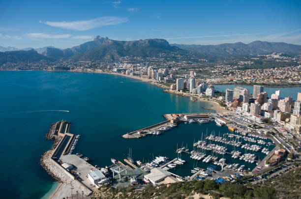 istock View over Calpe (Calp) town, Spain. 641584664