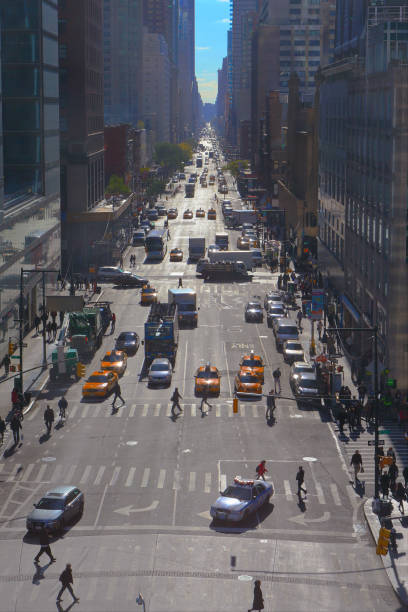 istock 8th Avenue at Columbus Circle 641606356