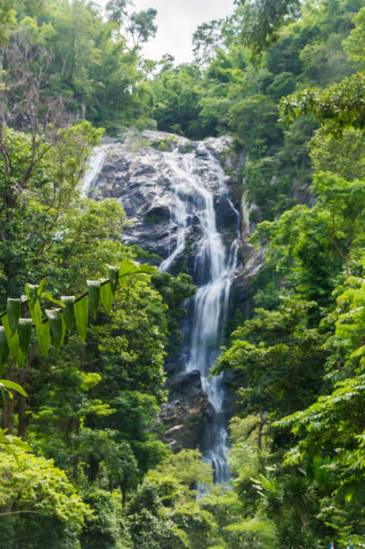 istock Klong Lan Waterfall National Park in Thailand 641608044