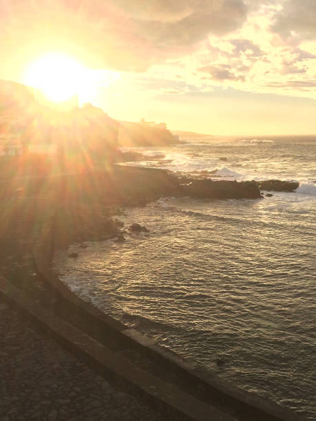 istock sunset in Bajamar, Tenerife 641617196